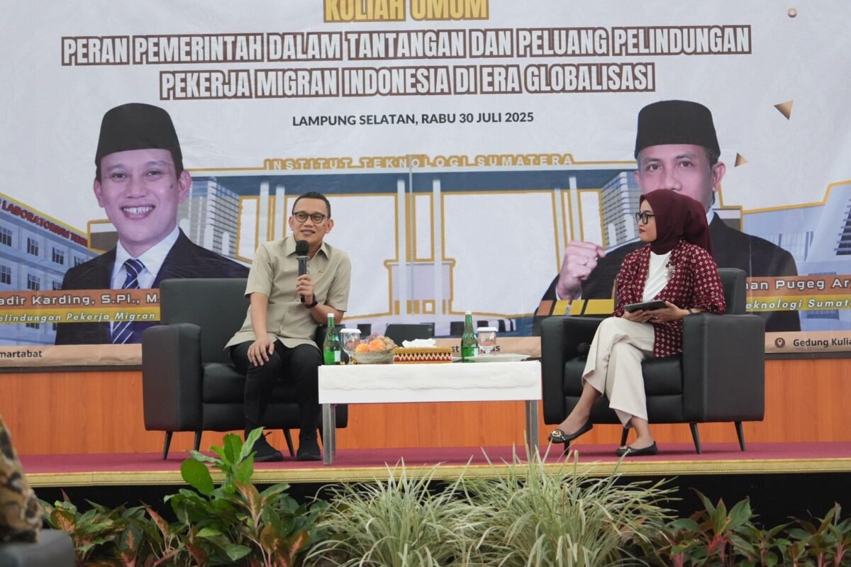 Karier di Luar Negeri Tak Lagi Mimpi, Menteri P2MI Ajak ITERA Lampung Buka Kelas Migran