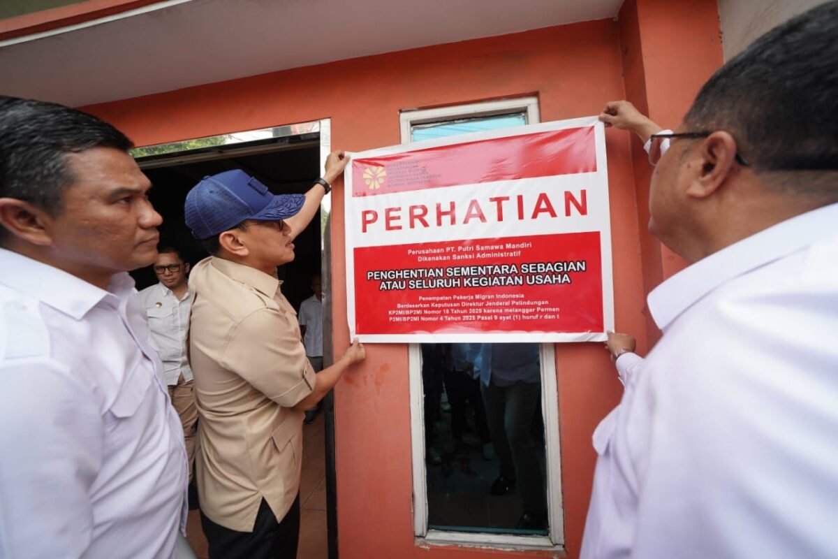 Segel PT Putri Samawa di Bekasi, Menteri P2MI: Semua Harus Dipenjara Kalau Rugikan Pekerja Migran! 