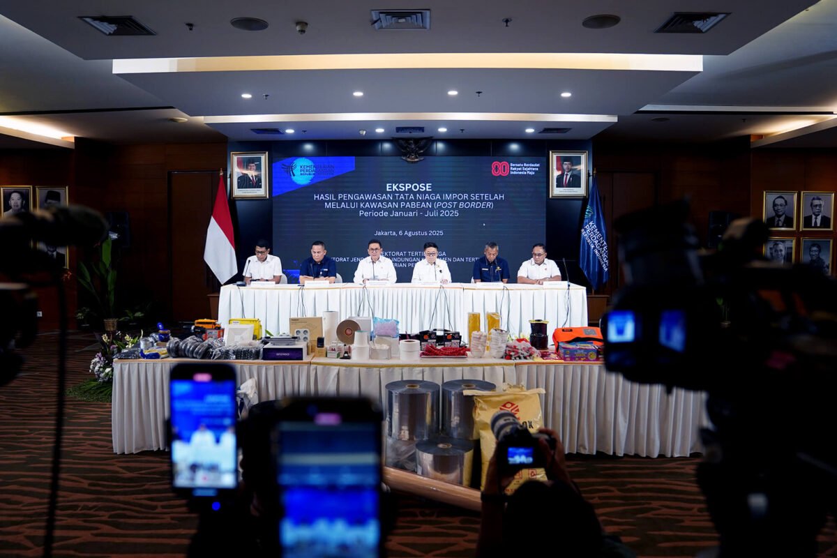 Kemendag Tindak Impor Ilegal Senilai Rp26,48 Miliar Selama Januari–Juli 2025