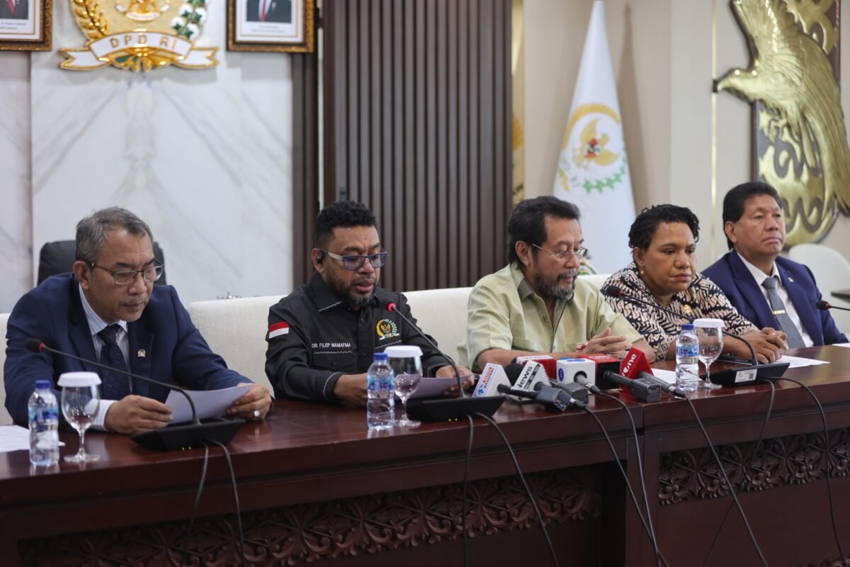DPD RI Kecam Sikap Aparat saat Aksi Solidaritas Tapol Sorong