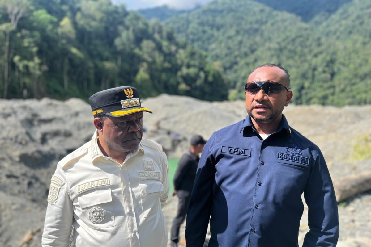 DPR RI dan Bupati Manokwari Desak Menteri ESDM Tertibkan Tambang Emas Ilegal di Sungai Wariori