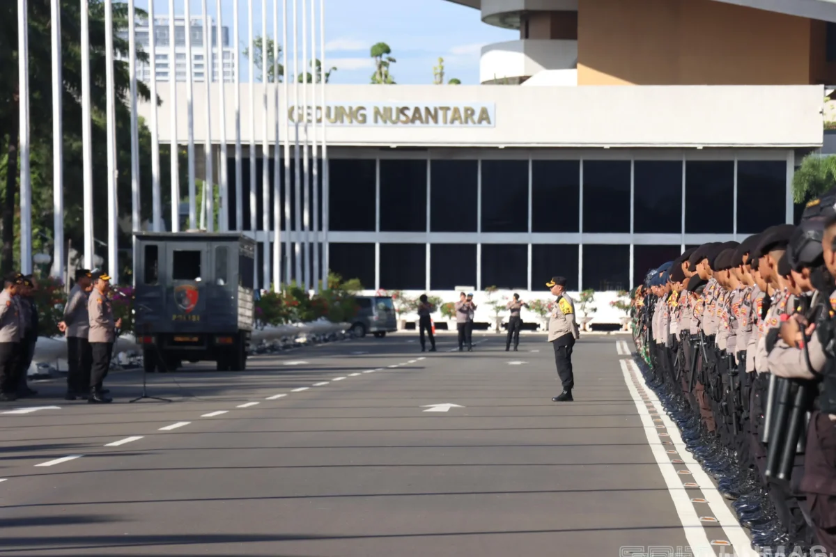 Polisi Tekankan Pendekatan Humanis dalam Pengamanan Aksi di DPR