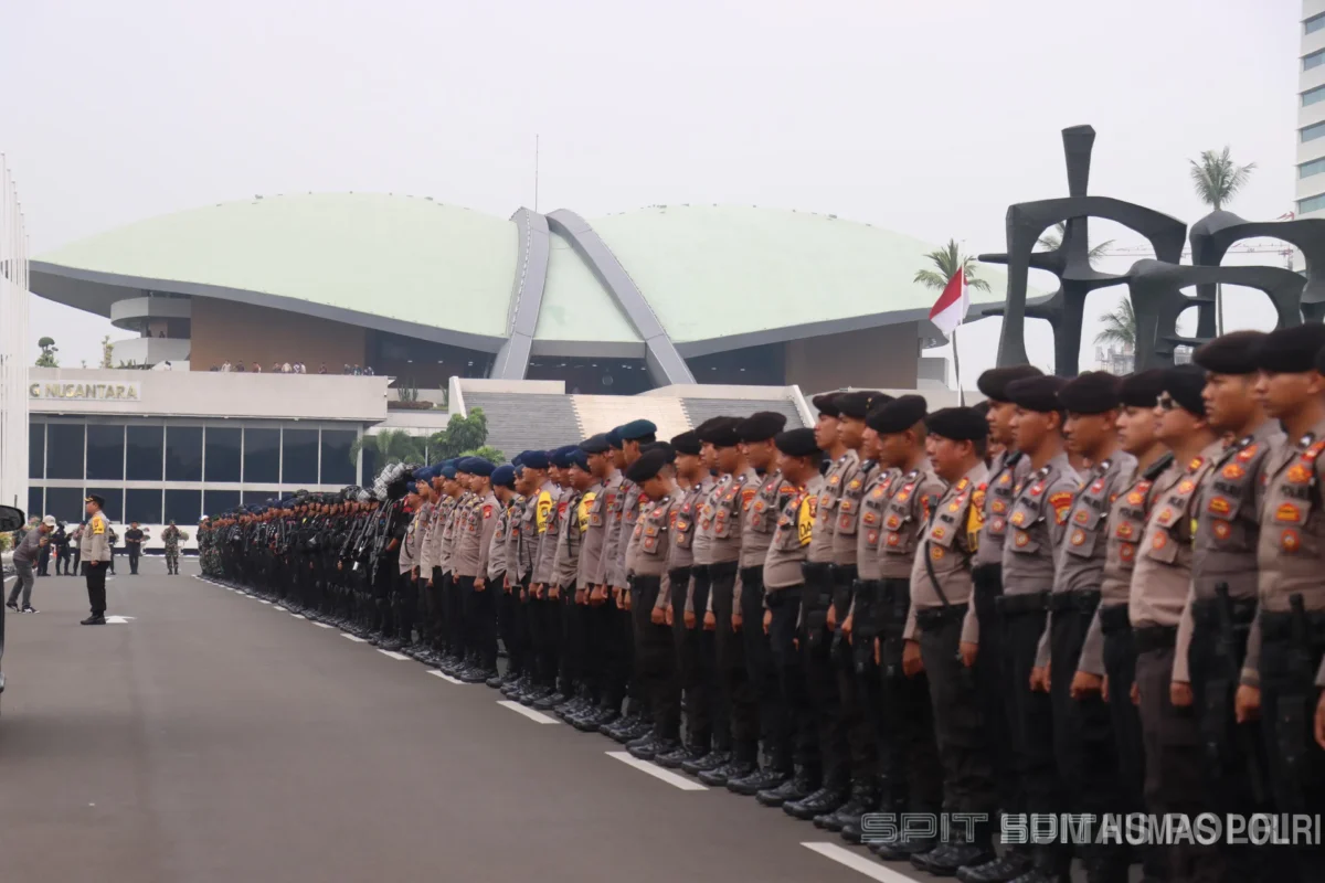 Polisi Kerahkan 1.250 Personel Gabungan Amankan Aksi di DPR