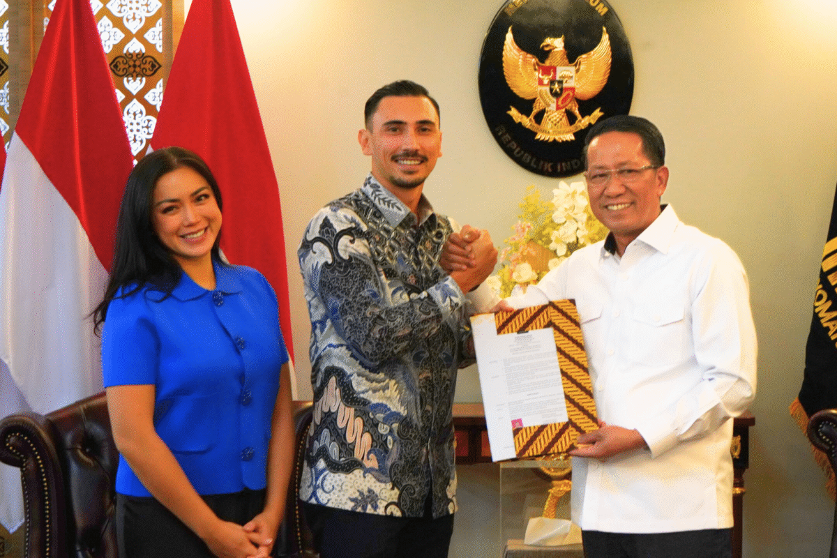 Resmi Jadi WNI, Vincent Verhaag: Prosesnya Sangat Teratur dan Mudah