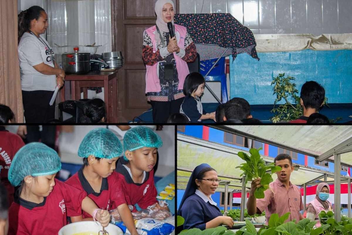 Srikandi PLN Hadirkan Inspirasi, Anak Berkebutuhan Khusus Belajar dari Dapur hingga Kebun Hidroponik