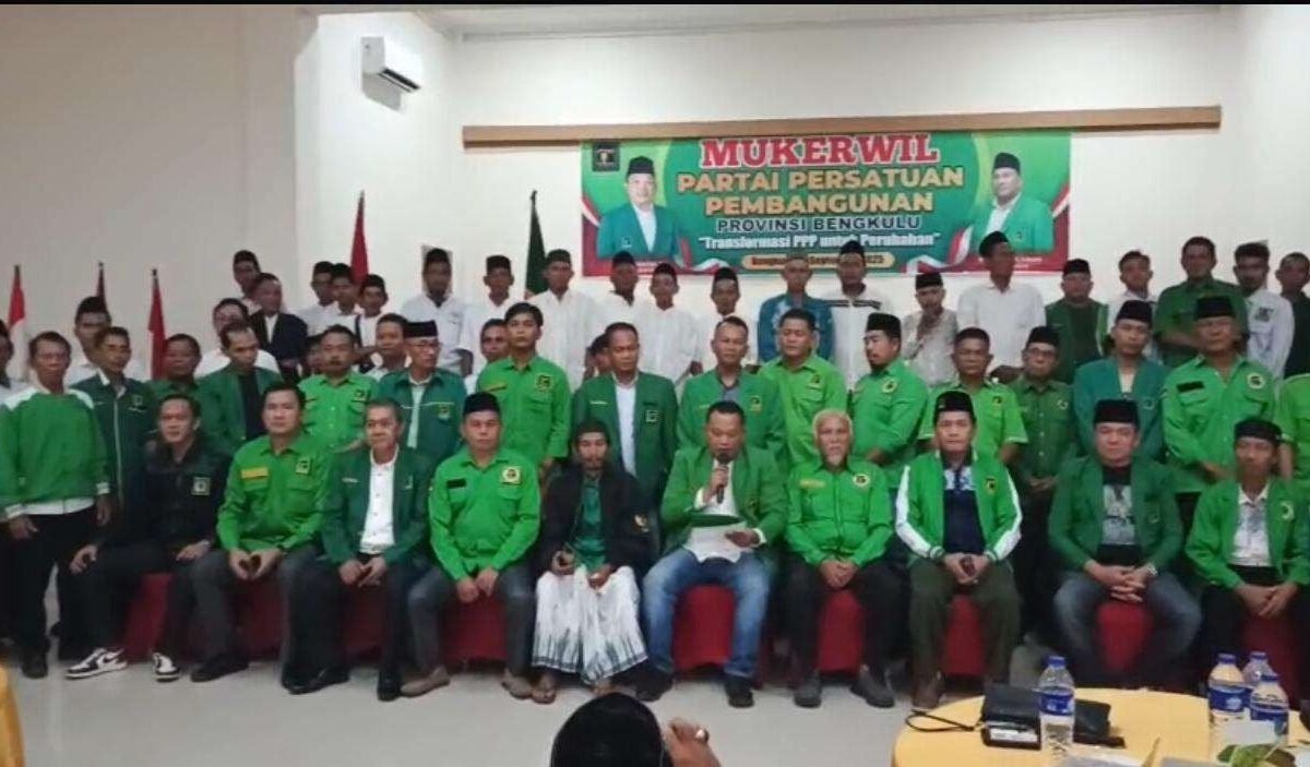 Solid, 10 DPC PPP di Bengkulu Dukung Agus Suparmanto jadi Ketum