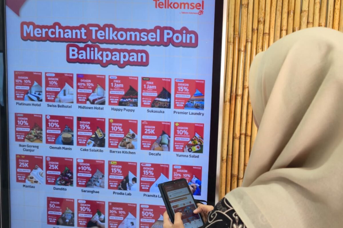 Telkomsel Manjakan Pelanggan Melalui Program Loyalitas Penukaran Poin di Beragam Merchant di Balikpapan