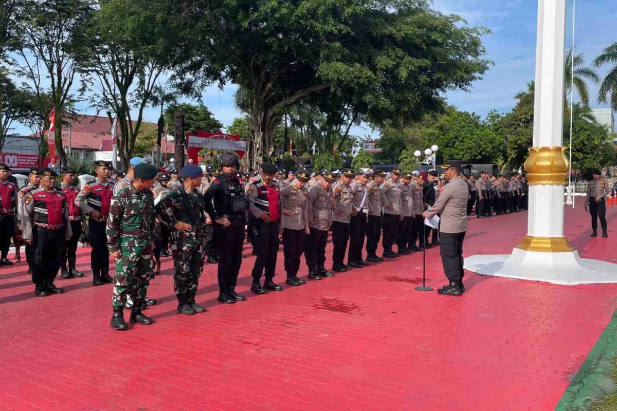 Amankan Aksi Unjuk Rasa, 1 SST Anti Anarkis Batalyon A Brimob Kaltim Bergeser ke DPRD Kota Balikpapan