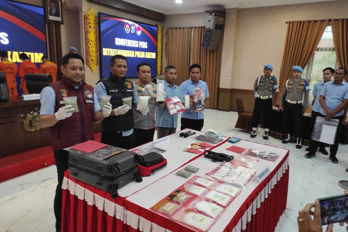 Polda Kaltim Bongkar 7 Kasus Besar Narkoba, Tiga Di Antaranya Jaringan Sumatera Utara