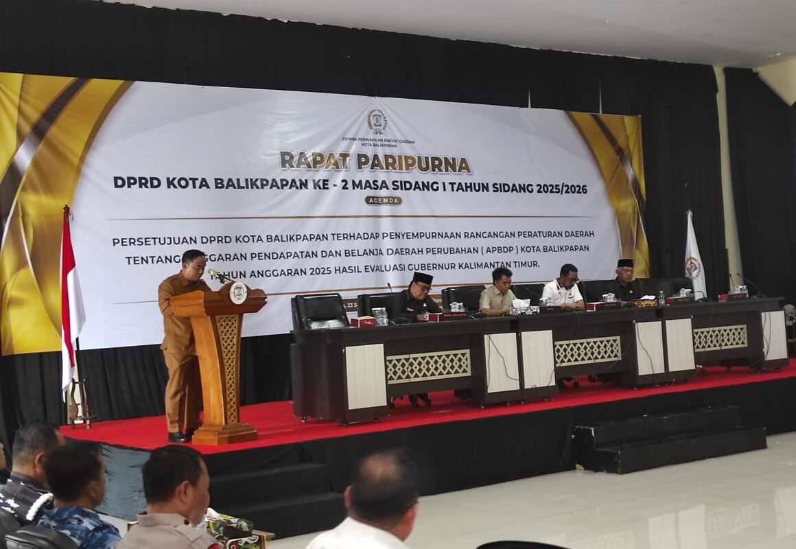 DPRD Balikpapan Setujui Penyempurnaan Raperda APBD Perubahan 2025 Hasil Evaluasi Gubernur