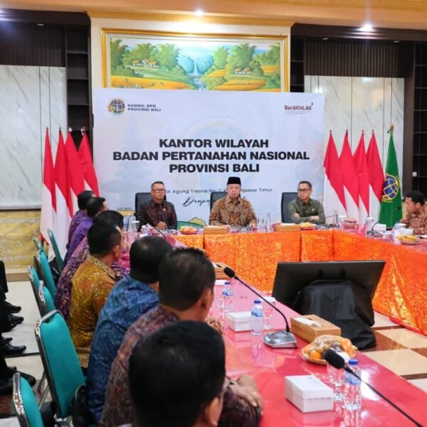 Pesan Menteri Nusron kepada Jajaran di Bali: Transformasi Layanan Pertanahan Harus Sejalan dengan Perubahan Perilaku Masyarakat