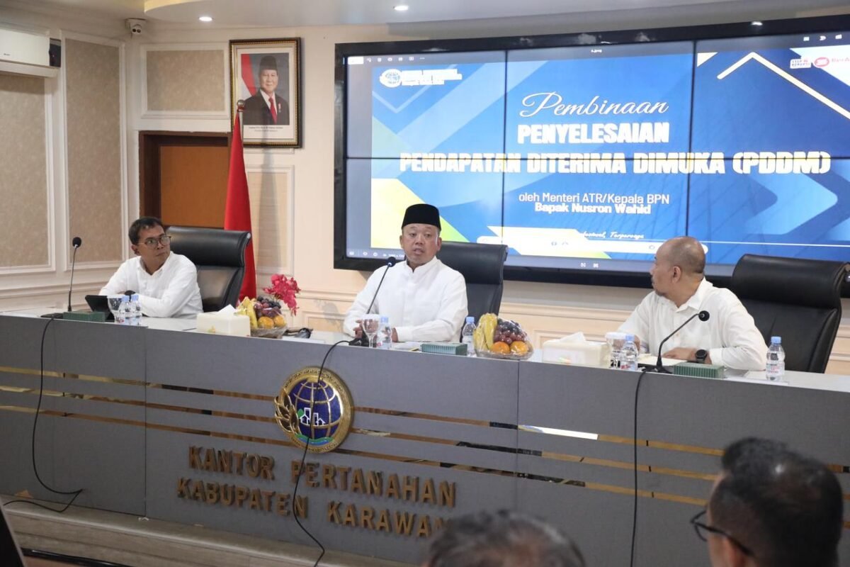 Dengar Langsung Persoalan Layanan di Lapangan, Menteri Nusron Kumpulkan Sejumlah Kepala Kantor Pertanahan di Jawa Barat