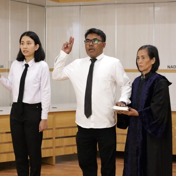 Kanwil BPN Provinsi Kaltim Lantik dan Ambil Sumpah Jabatan Surveyor Kadastral untuk Wilayah Kerja Provinsi Kaltim