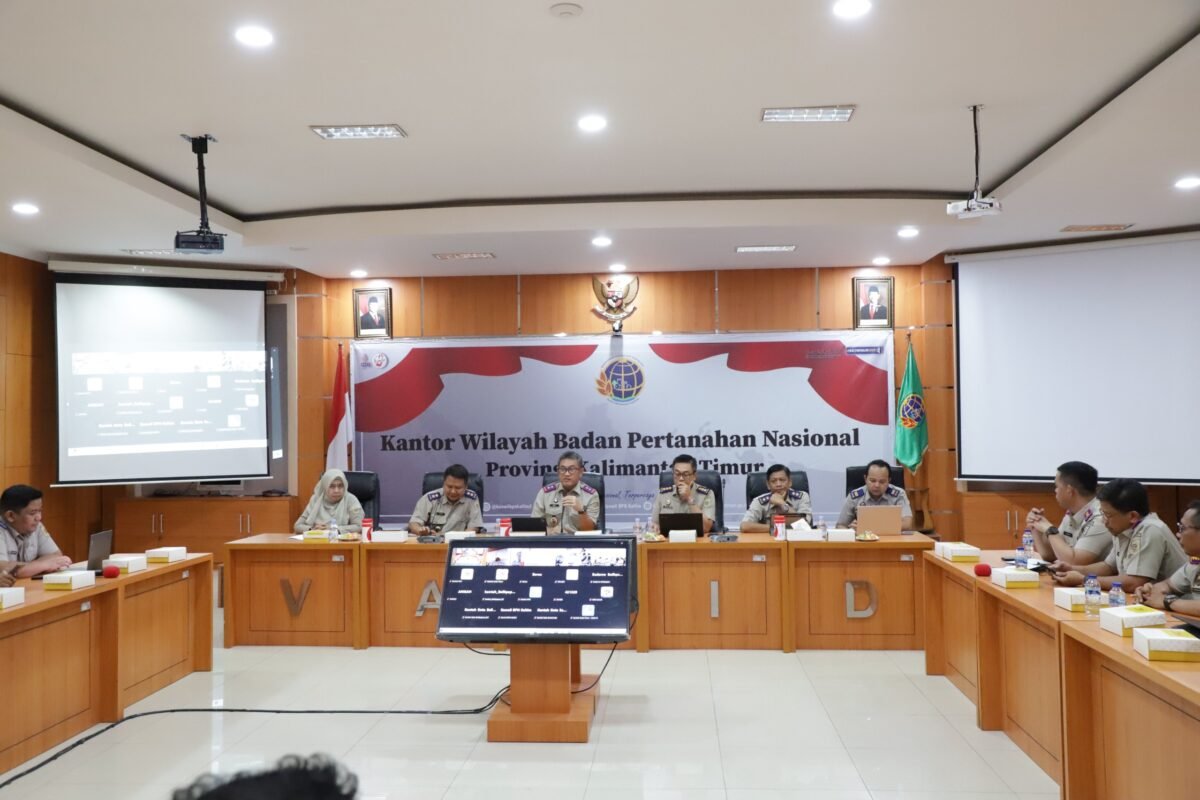 Kakanwil BPN Provinsi Kaltim Buka Rapat Pelaksanaan Kegiatan dan Anggaran Tahun 2026
