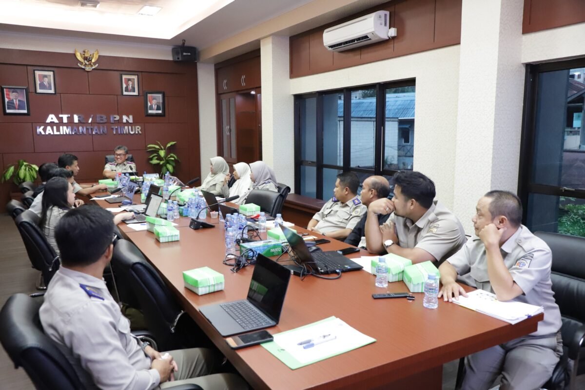 Kanwil BPN Provinsi Kaltim Gelar Rapat Koordinasi Tindak Lanjut Permasalahan Pertanahan di Kabupaten Paser