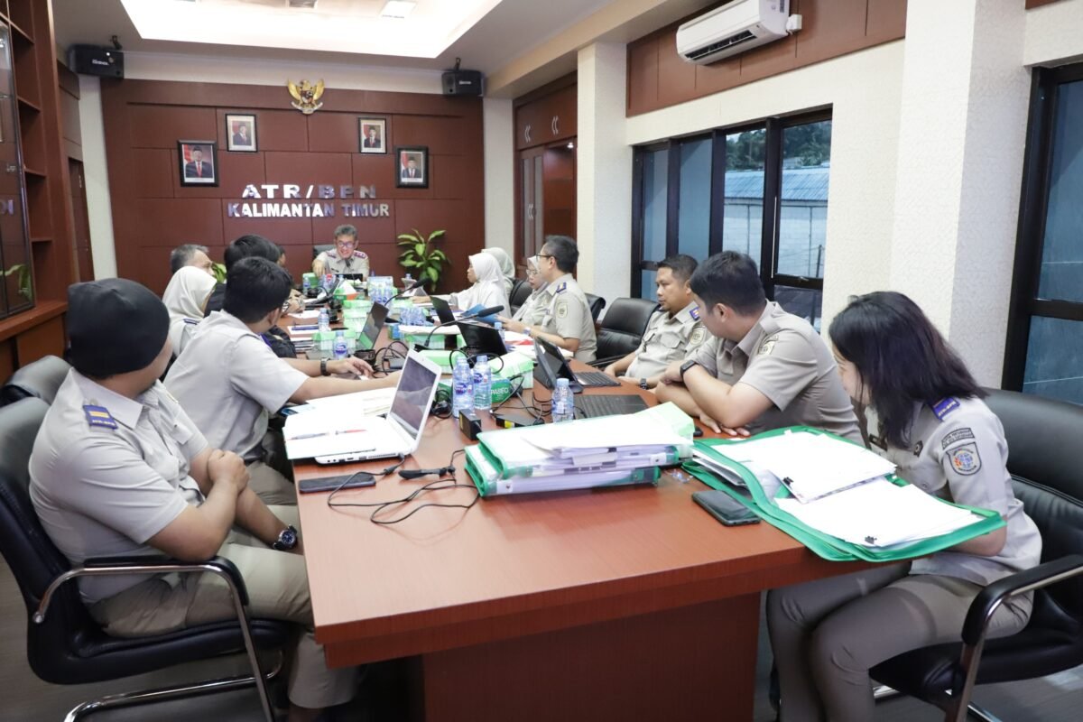 Kantor Wilayah BPN Provinsi Kaltim Laksanakan Gelar Kasus Pertanahan di Wilayah Kerja Kota Balikpapan