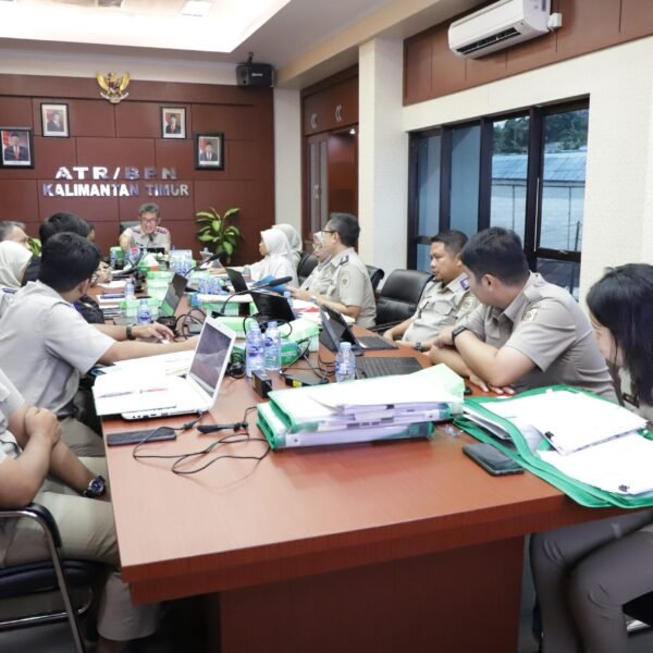 Kantor Wilayah BPN Provinsi Kaltim Laksanakan Gelar Kasus Pertanahan di Wilayah Kerja Kota Balikpapan