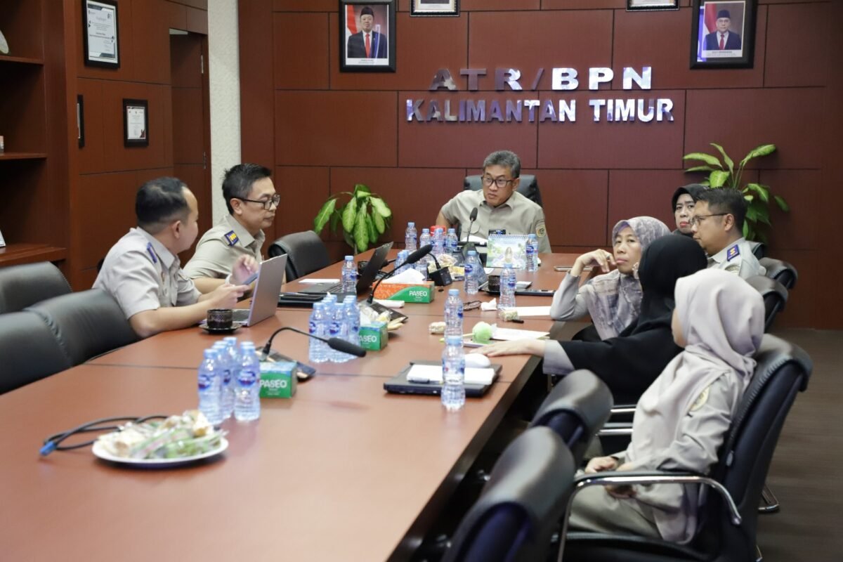 Kakanwil BPN Provinsi Kaltim Ikuti Rapat Pimpinan di Lingkungan Kementerian ATR/BPN Secara Daring