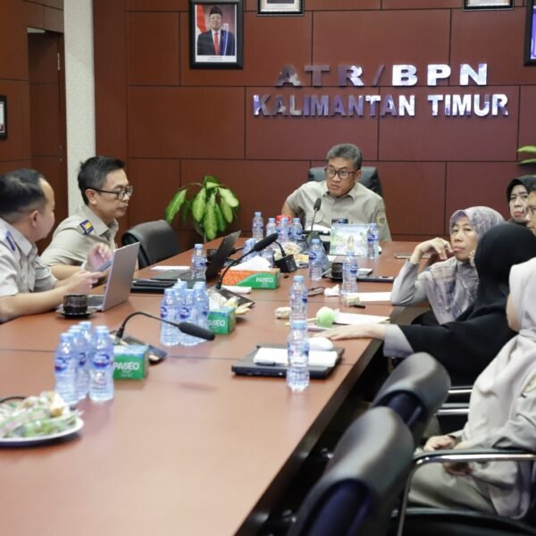 Kakanwil BPN Provinsi Kaltim Ikuti Rapat Pimpinan di Lingkungan Kementerian ATR/BPN Secara Daring