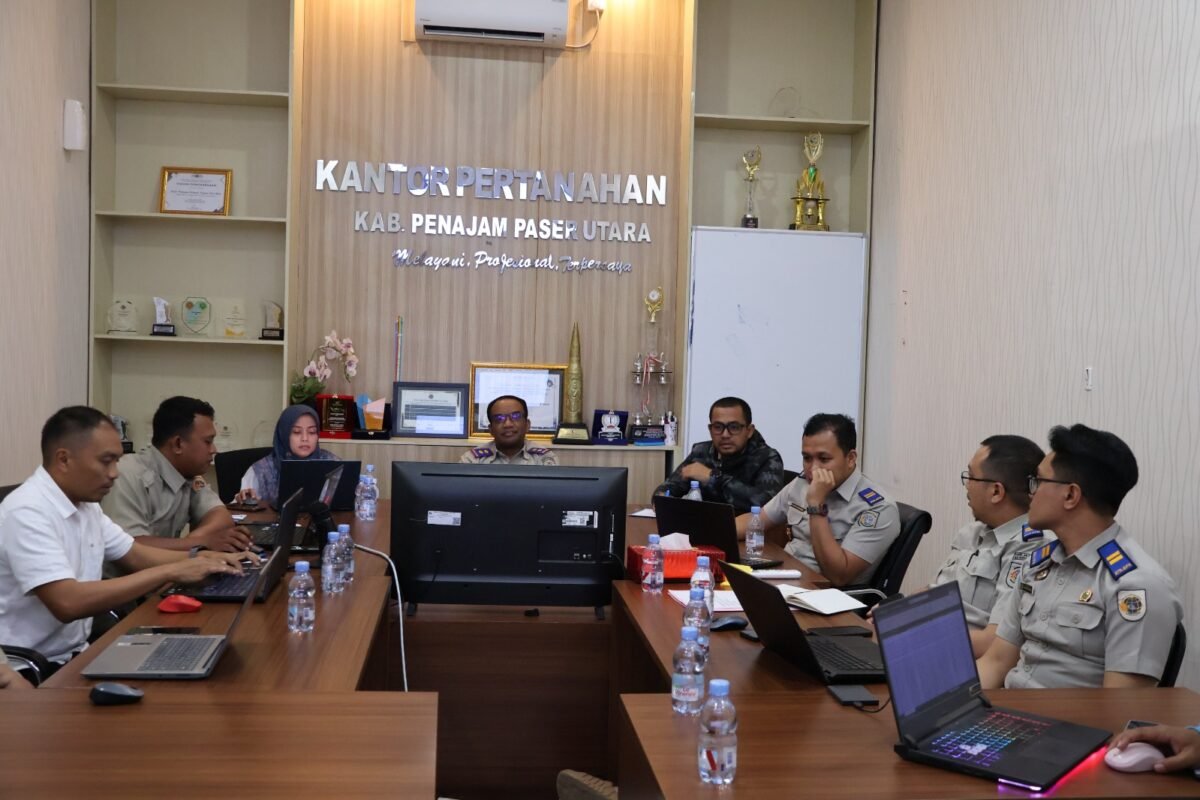 PDDM Jadi Fokus, Kantor Pertanahan PPU Percepat Penyelesaian Layanan 2025
