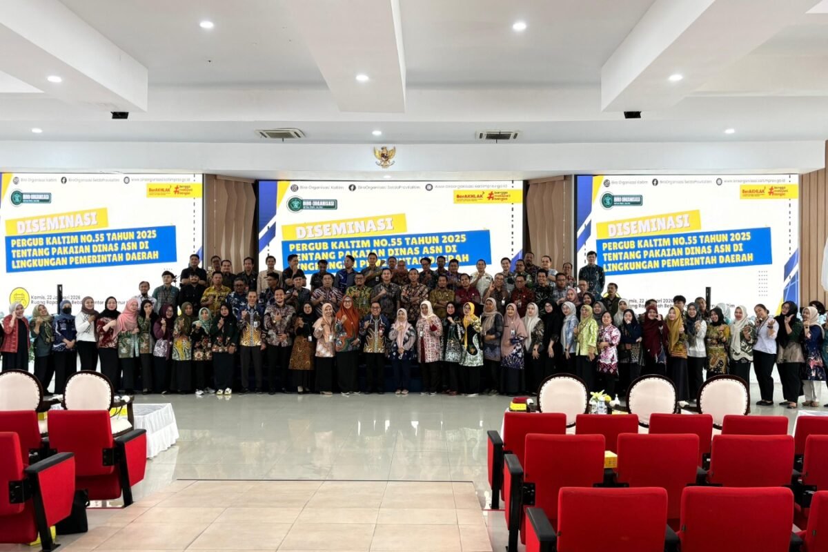 ASN Kaltim Didorong Tertib, Aturan Pakaian Dinas Dipertegas Lewat Sosialisasi Pergub