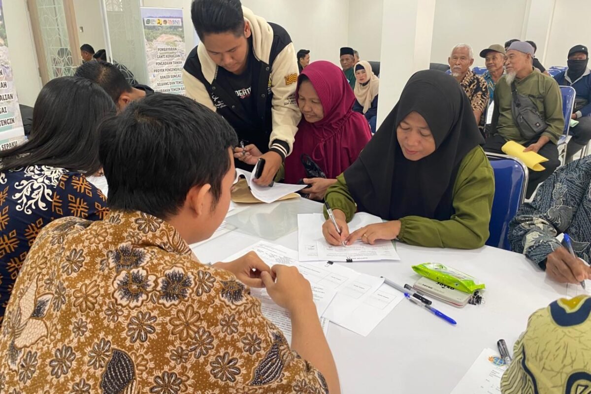 Pengadaan Pastikan Ganti Rugi Lahan Proyek Banjir di Sepaku Berjalan Akuntabel