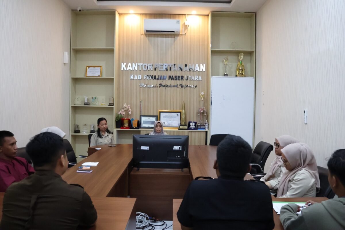 Pelayanan Optimal Jadi Fokus Monev Kantor Pertanahan Penajam