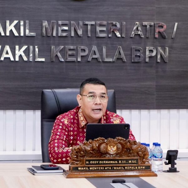 Tunjang Pengelolaan Data Pertanahan dan Tata Ruang, Wamen Ossy Paparkan Potensi Penggunaan AI