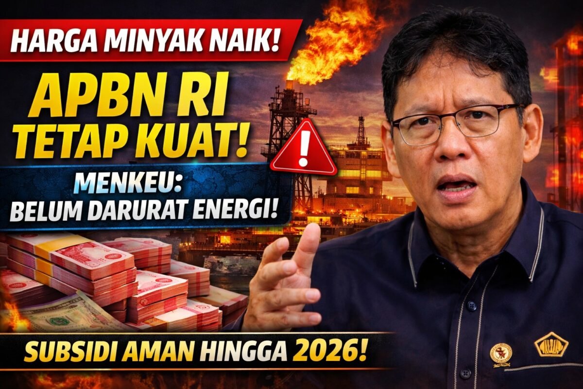 APBN Tahan Tekanan! Harga Minyak Naik, Menkeu Pastikan RI Belum Darurat Energi