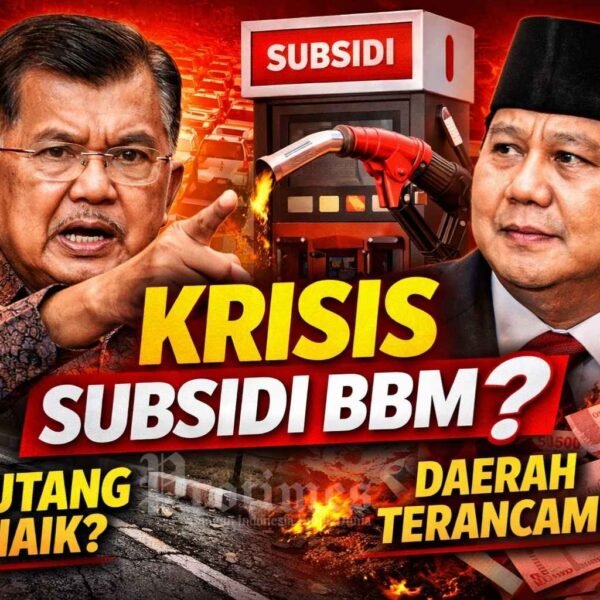 Subsidi BBM Jadi Alarm, Jusuf Kalla Kirim 5 Peringatan ke Prabowo soal APBN dan Daerah