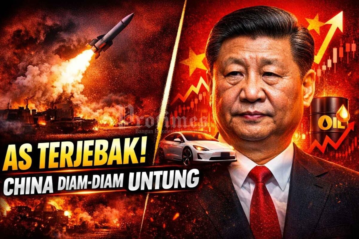 China Diuntungkan, Perang Timur Tengah Seret AS ke Beban Berat dan Lonjakan EV Global