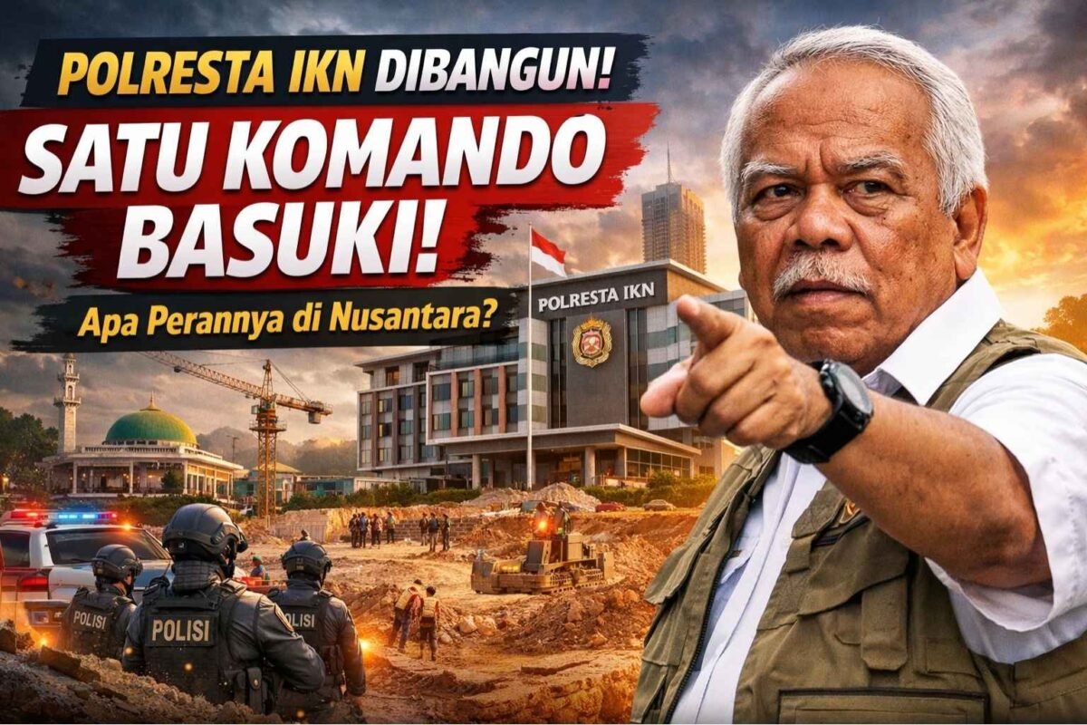 Polresta IKN Dibangun, Basuki Kunci Satu Komando—Apa Peran Besarnya di Nusantara?