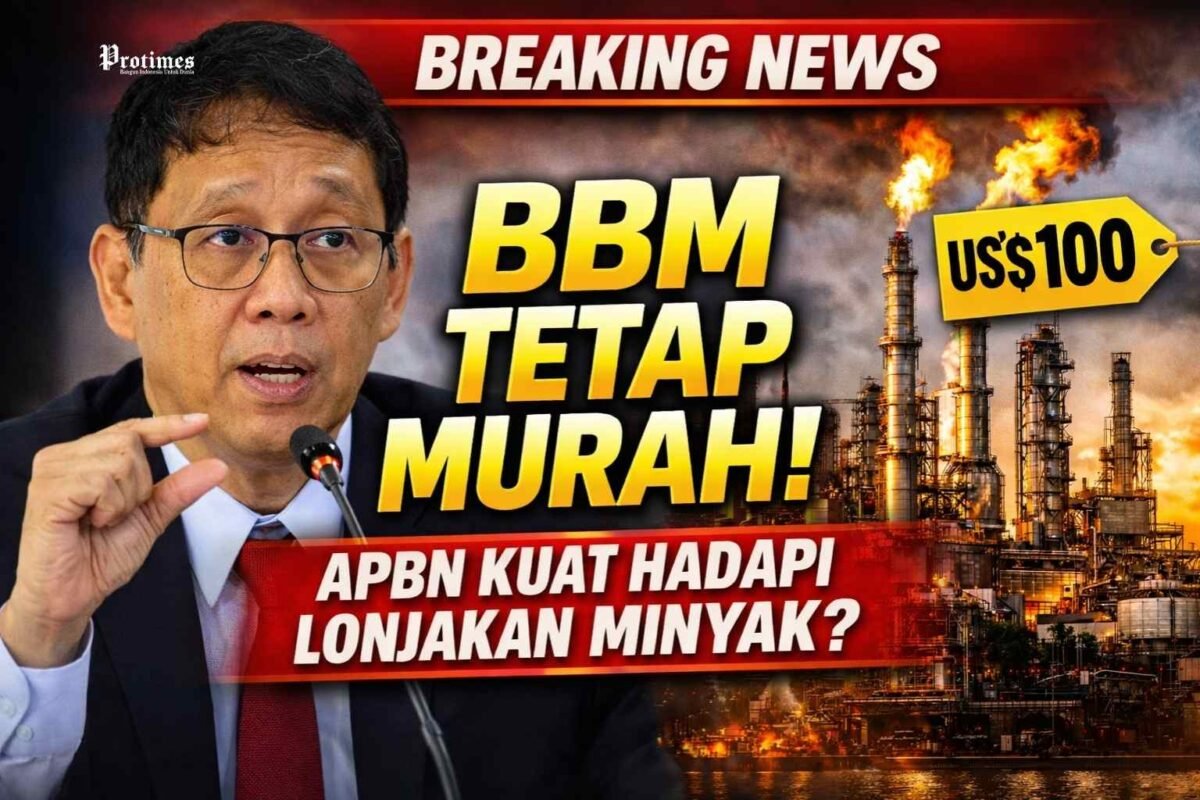 BBM Tak Naik Meski Minyak Dunia Tembus US$100, Seberapa Kuat APBN Tahan Tekanan?