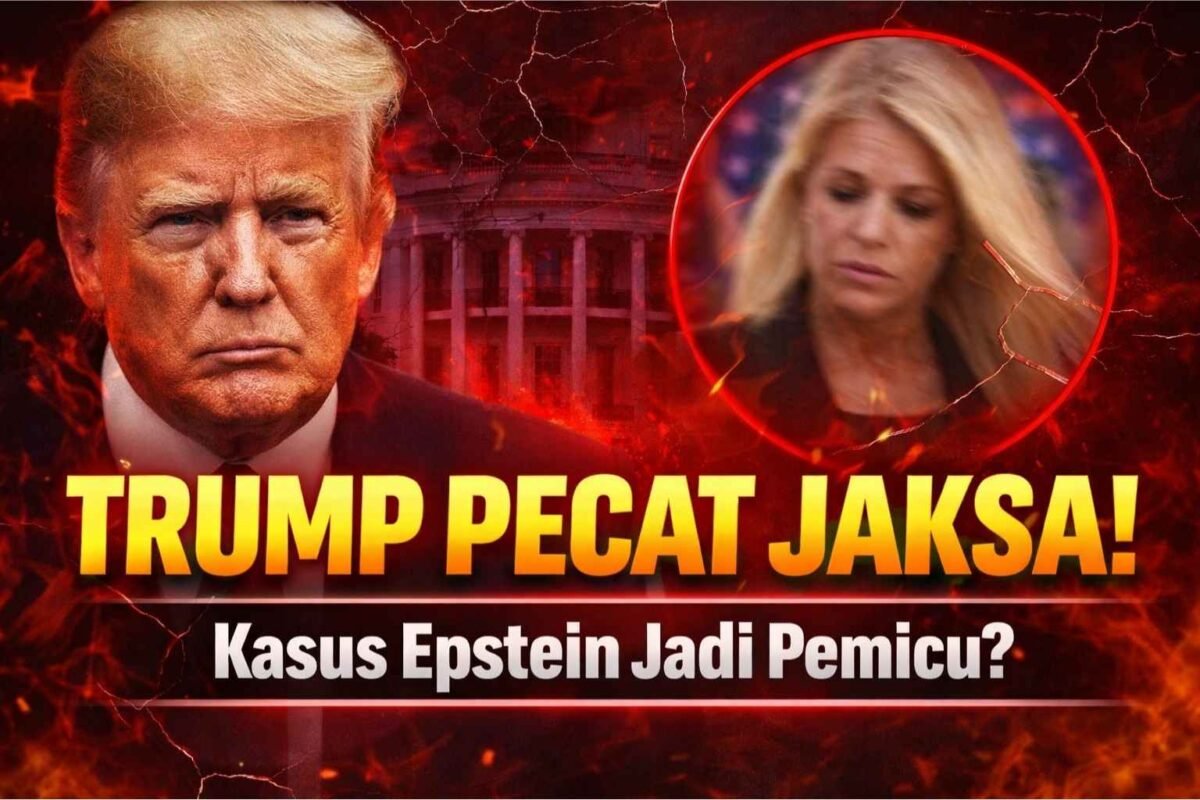 TRUMP Copot Jaksa Agung di Tengah Tekanan Epstein, Arah Hukum AS Disorot Publik