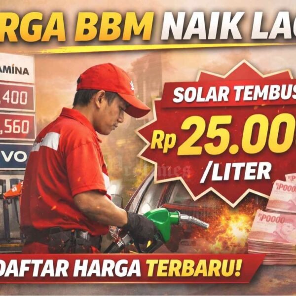 BBM Nonsubsidi Melejit, Solar Tembus Rp25 Ribu Lebih, Ini Daftar Harga Terbaru di SPBU per 20 April 2026