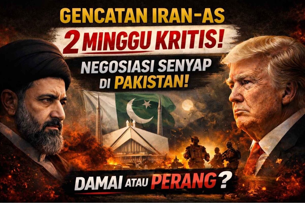 Gencatan Iran-AS Berlaku 2 Pekan, Negosiasi Senyap di Pakistan Jadi Penentu