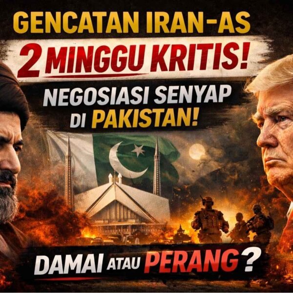 Gencatan Iran-AS Berlaku 2 Pekan, Negosiasi Senyap di Pakistan Jadi Penentu