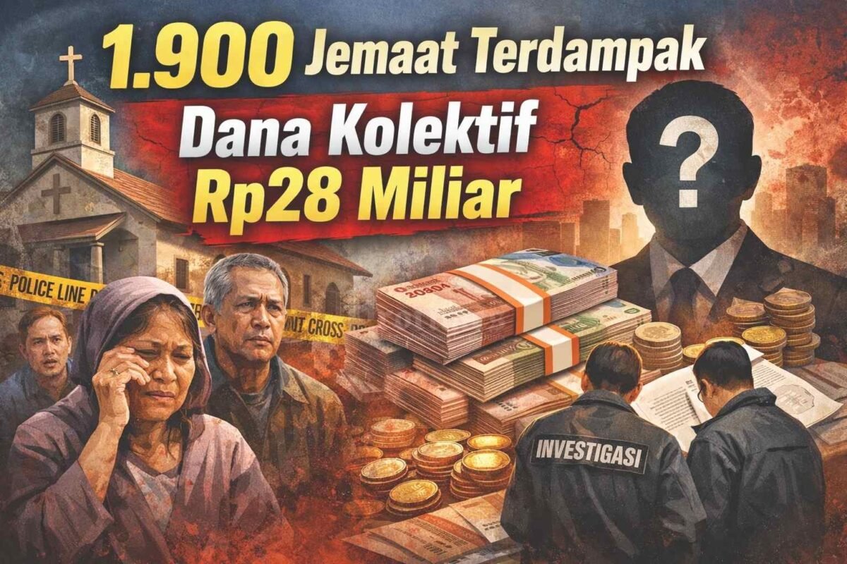 Jemaat 1.900 Orang Terdampak, Dana Kolektif Rp28 Miliar Diduga Berasal dari Tabungan Bersama