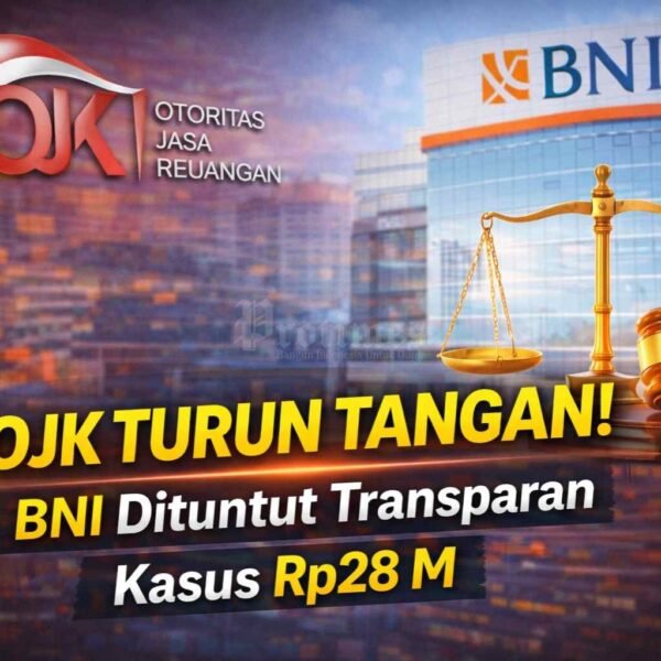 OJK Turun Tangan, BNI Diminta Selesaikan Kasus Rp28 Miliar Secara Transparan