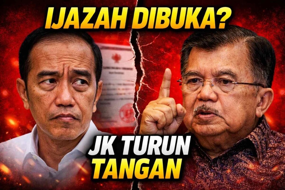 Ijazah Jokowi Kembali Memanas, Jusuf Kalla Lapor Polisi dan Desak Bukti Asli Dibuka Sekarang