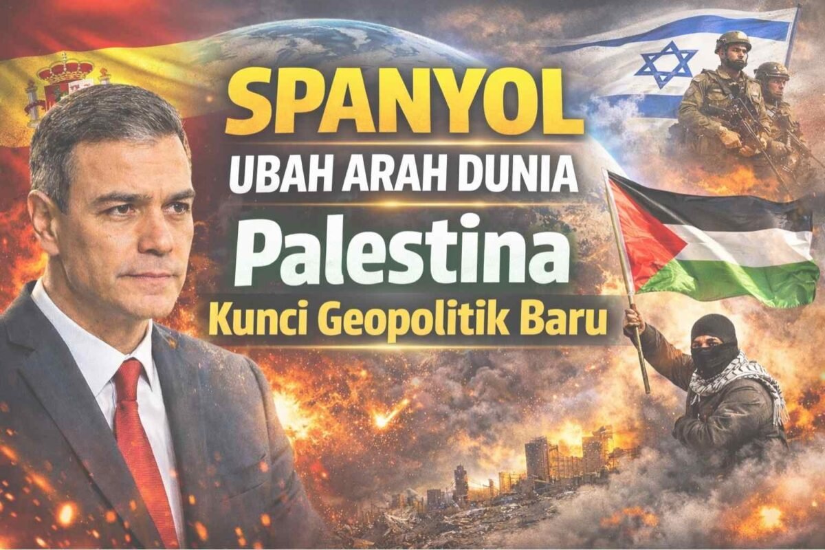 Spanyol Ubah Arah Dunia, Palestina Jadi Kunci Permainan Global