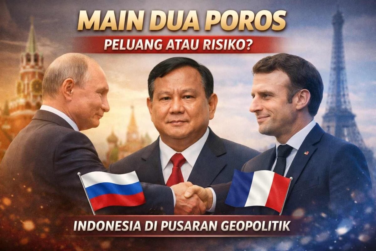 Prabowo Main Dua Poros, Indonesia Diuntungkan atau Masuk Pusaran Kuasa Global?