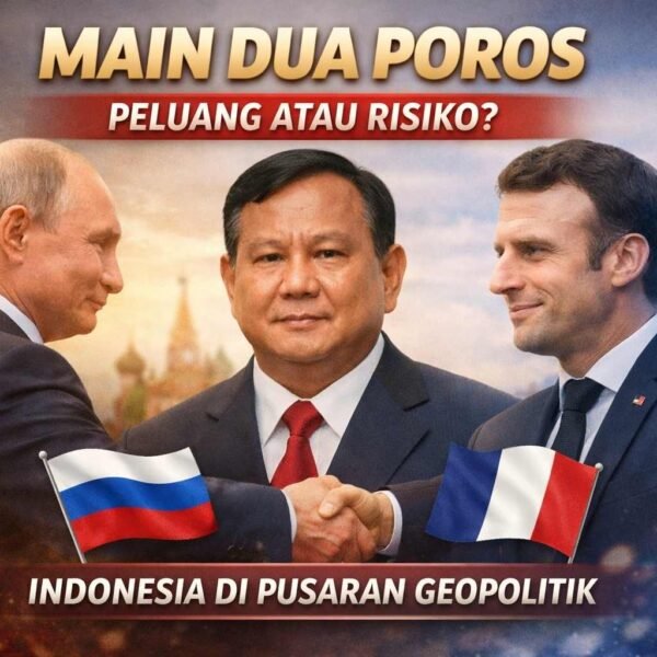 Prabowo Main Dua Poros, Indonesia Diuntungkan atau Masuk Pusaran Kuasa Global?