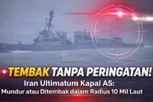 Kapal perang AS di Selat Hormuz saat mendapat ultimatum Iran