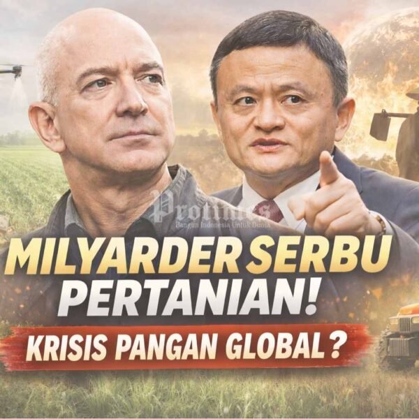 Bezos hingga Jack Ma Masuk Pertanian, Kenapa Dunia Mulai Berebut Lahan?