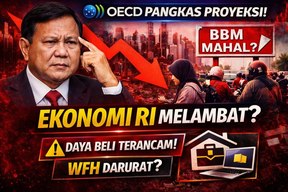 OECD Turunkan Proyeksi, Sinyal Perlambatan Ekonomi RI Mulai Terasa?
