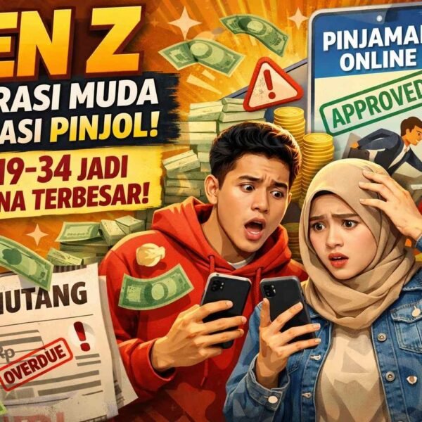 Generasi Muda Dominasi Pinjol, Usia 19–34 Jadi Pengguna Terbesar