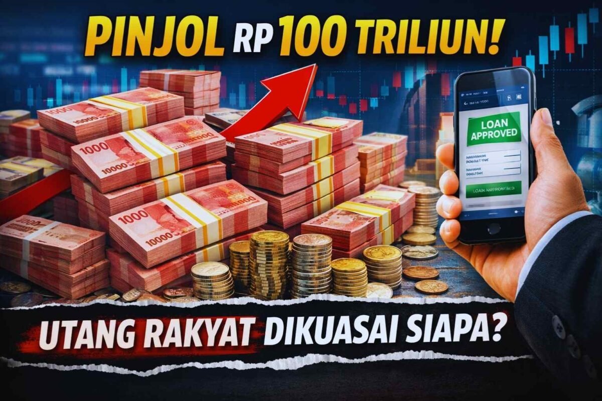 Pinjol Tembus Rp100 Triliun, 95 Perusahaan Pegang Kendali Utang Masyarakat Indonesia