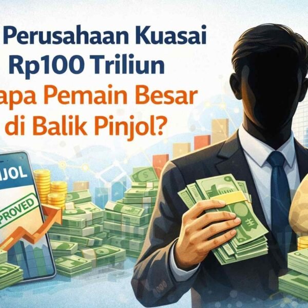 95 Perusahaan Kuasai Rp100 Triliun, Siapa Pemain Besar di Balik Pinjol?