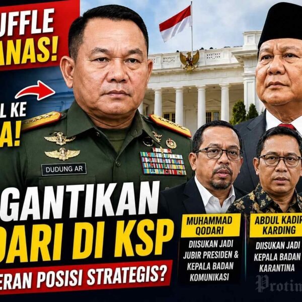 Reshuffle Memanas, Dudung Dipanggil ke Istana, Isu Gantikan Qodari di KSP Makin Kuat